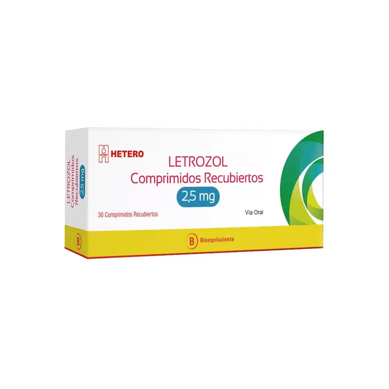 Letrozol 2,5 mg  30 comprimidos recubiertos