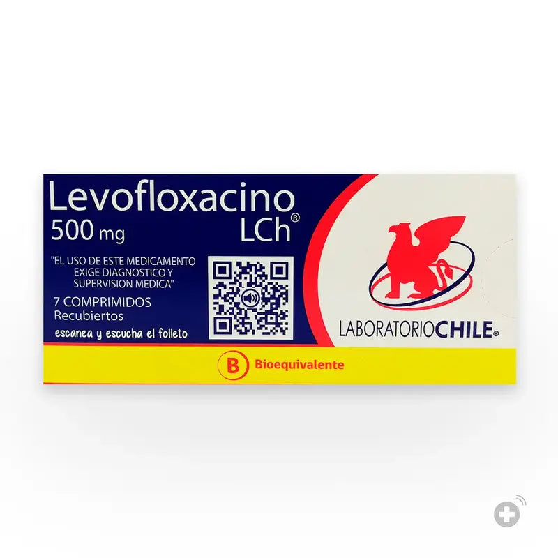 Levofloxacino 500mg 7 Comprimidos Recubiertos