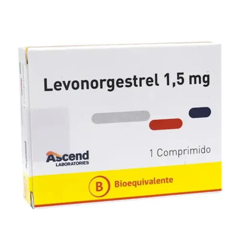 Levonorgestrel 1,5mg 1 comprimido