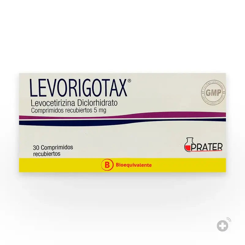 Levorigotax 5mg 30 Comprimidos Recubiertos