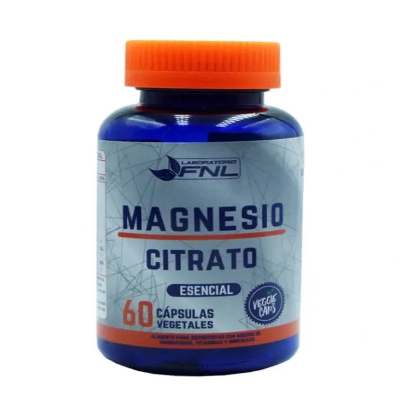 Magnesio Citrato 60 Cápsulas Vegetales