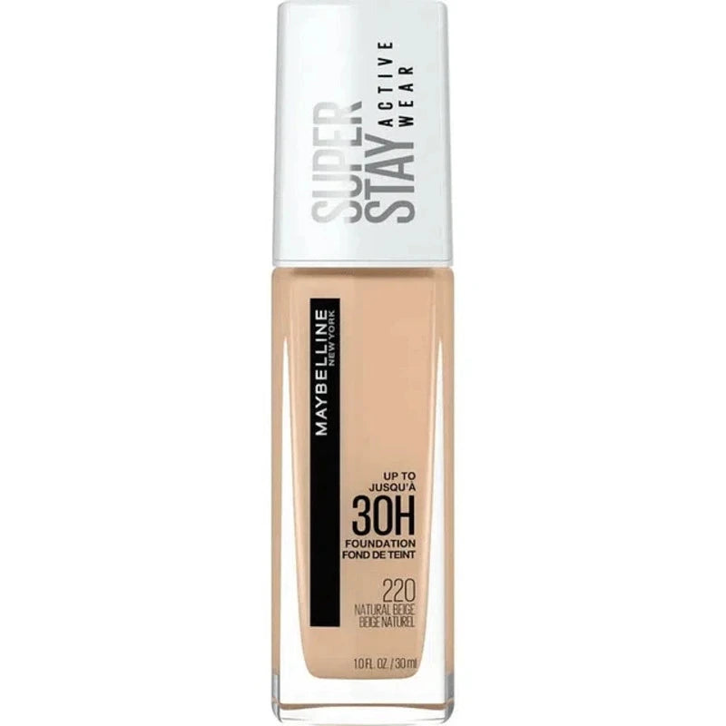 Maybelline base superstay cobertura 30 horas 220 Natural Beige