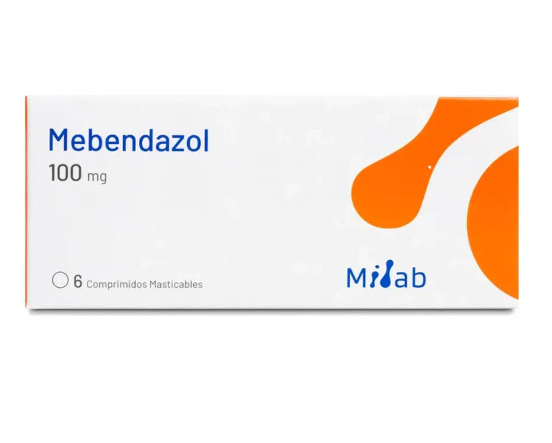 Mebendazol 100mg 6 Comprimidos