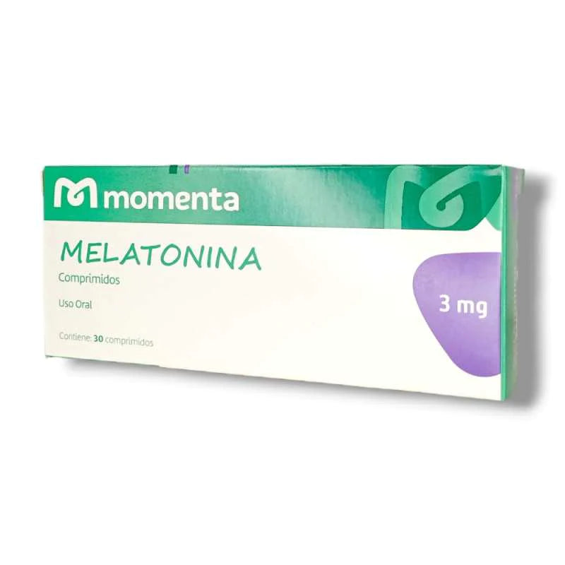 Melatonina Momenta 3mg 30 Comprimidos