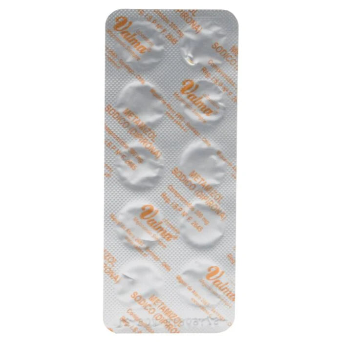 Metamizol Sódico 300mg 10 Comprimidos