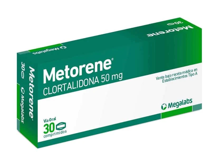 Metorene 50mg 30 Comprimidos