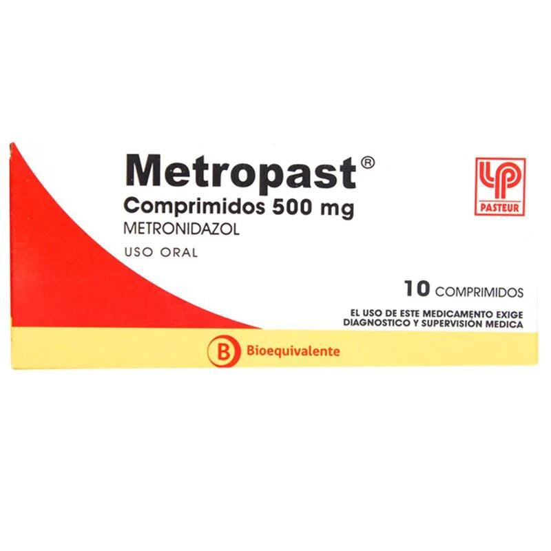 Metropast 500mg 10 Comprimidos