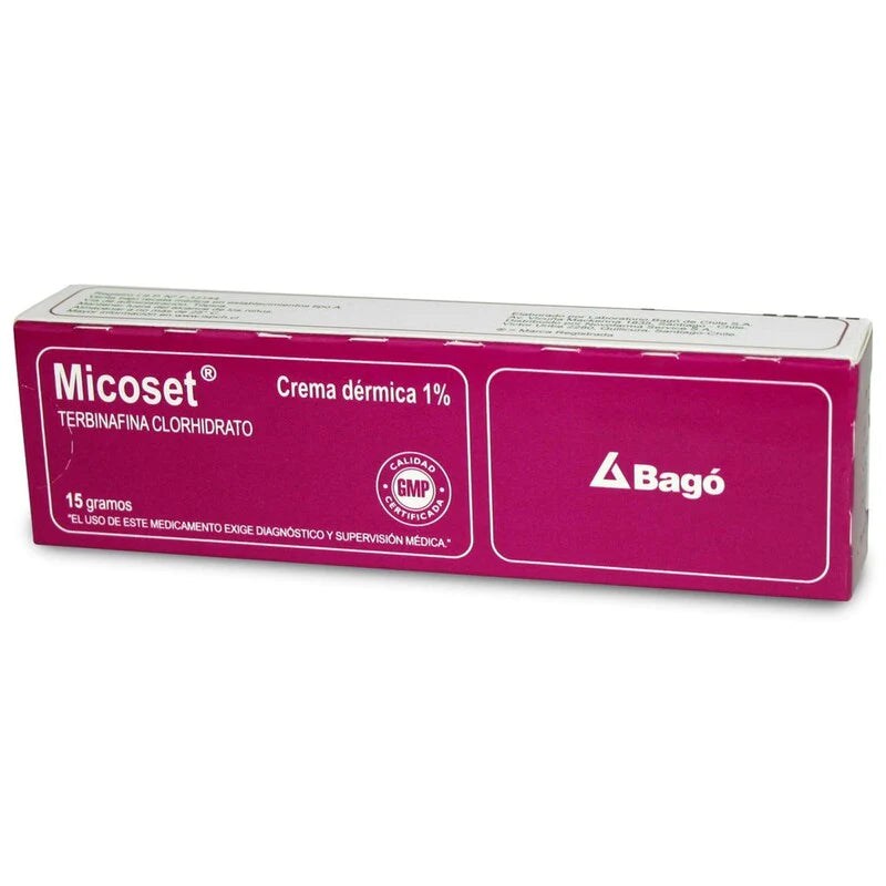 Micoset crema dérmica 1% 15gr