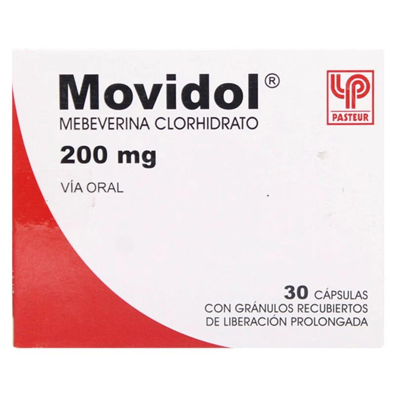 Movidol 200mg 30 Cápsulas con gránulos recubiertos de liberación prolongada