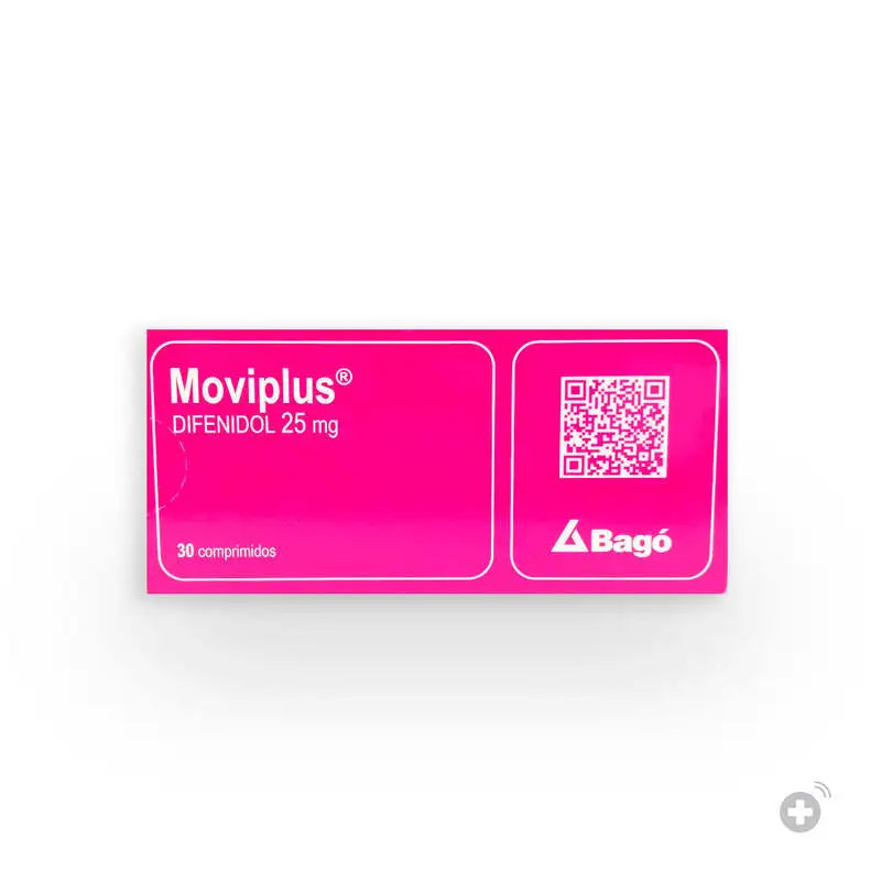 Moviplus 25mg 30 Comprimidos