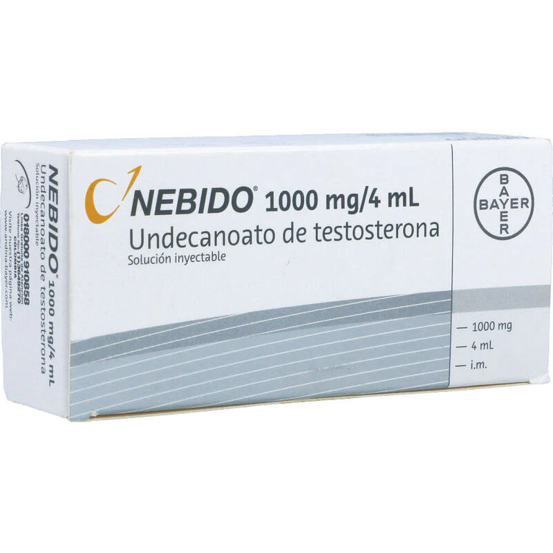 Nebido 1000mg/4ml solución inyectable