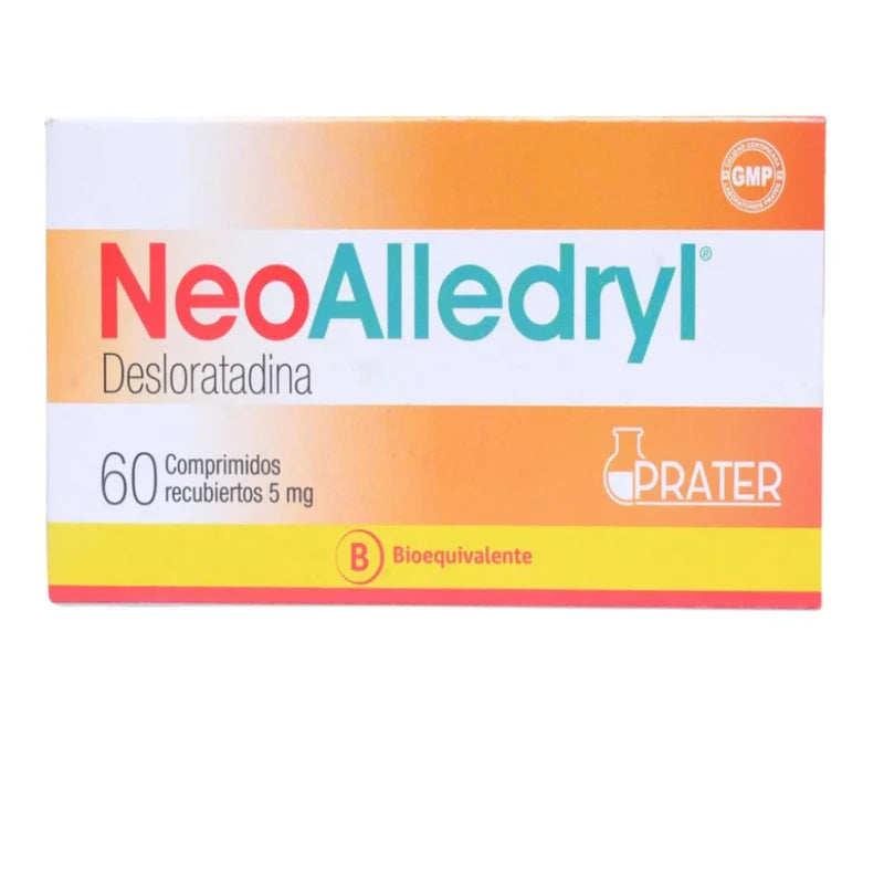 Neo alledryl 5mg 60 Comprimidos recubiertos