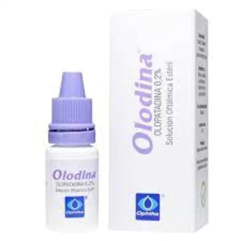 Olodina solución oftálmica estéril 0,2% 5ml