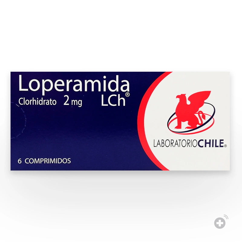 Loperamida Clorhidrato 2mg 6 Comprimidos