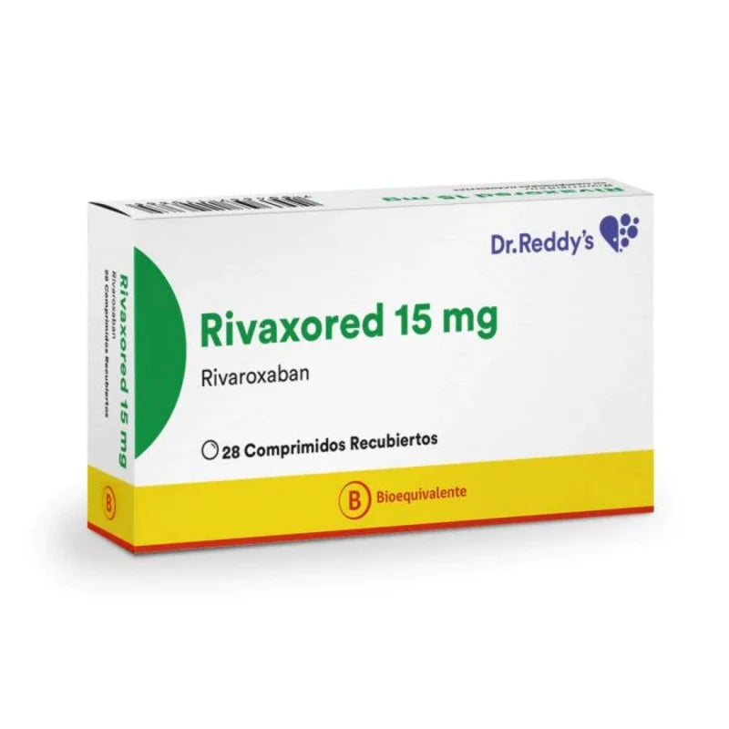 Rivaxored 15mg 28 Comprimidos recubiertos