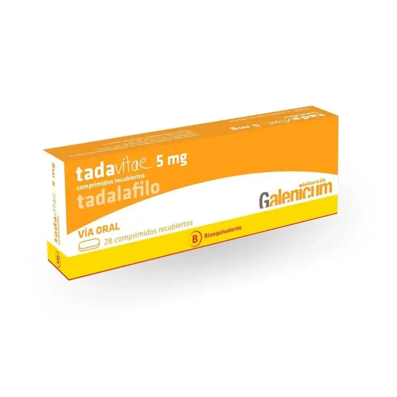 Tadavitae 5mg 28 Comprimidos recubiertos