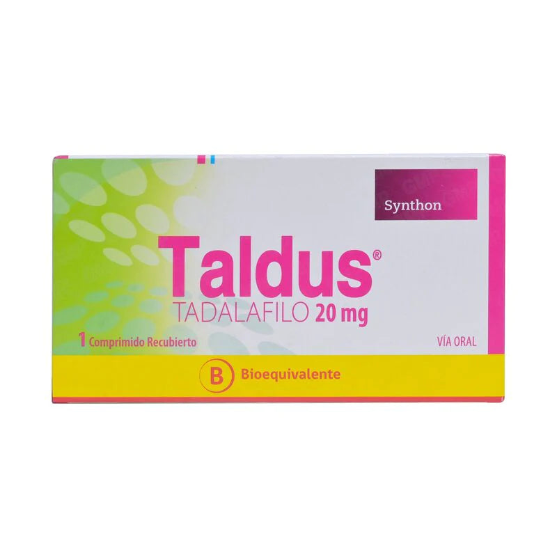 Taldus 20mg 1 Comprimido Recubierto