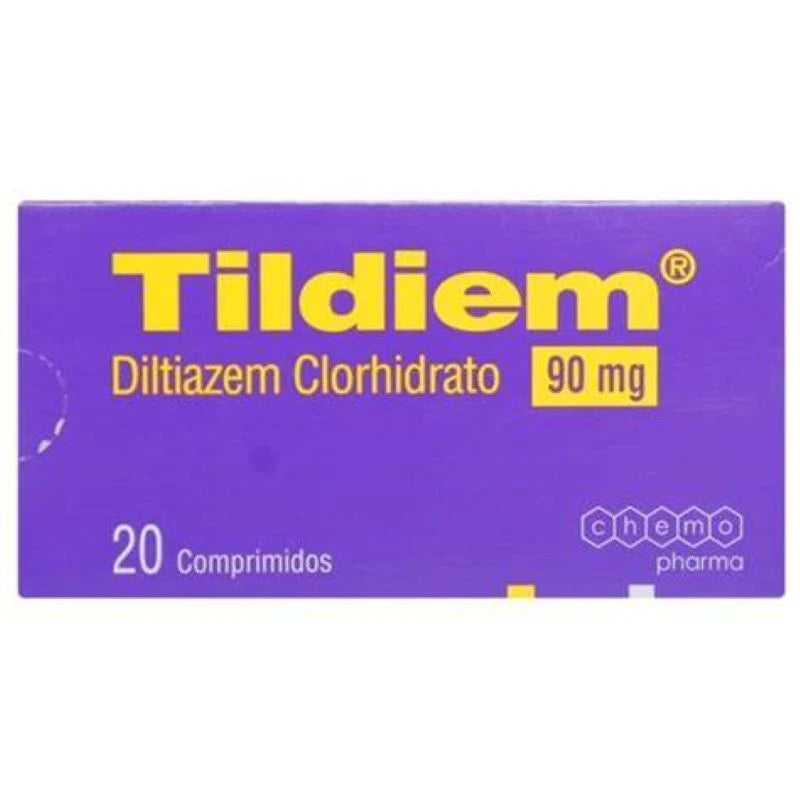 Tildiem 90mg 20 Comprimidos