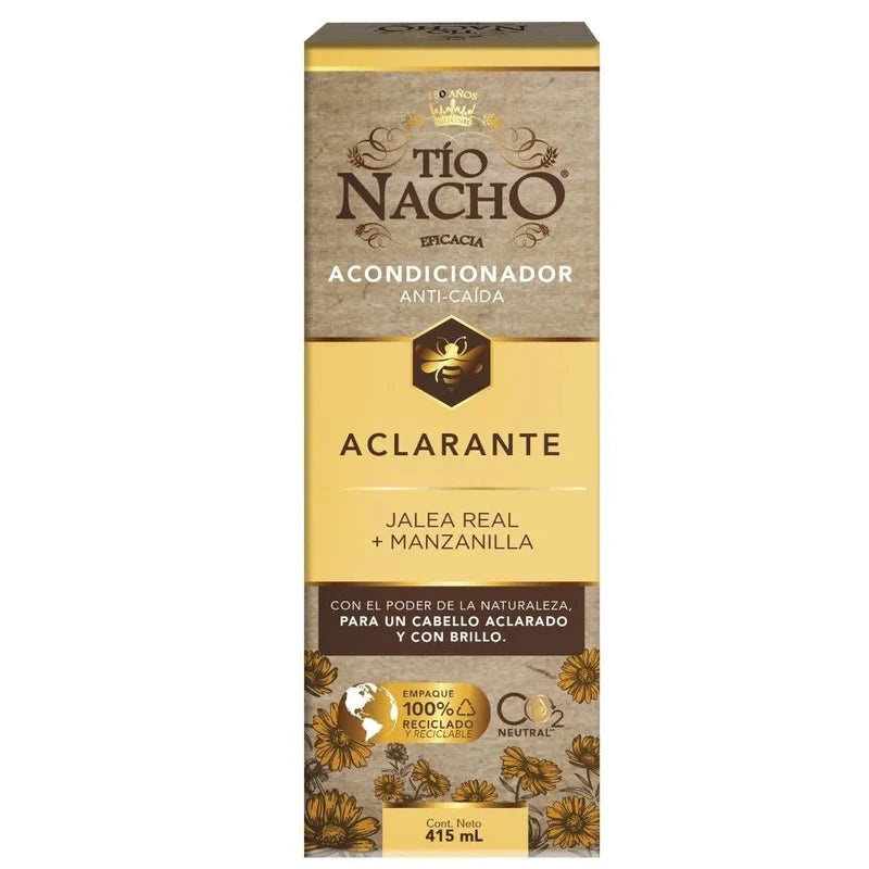 Tío Nacho Acondicionador Aclarante Jalea real + Manzanilla 415mL