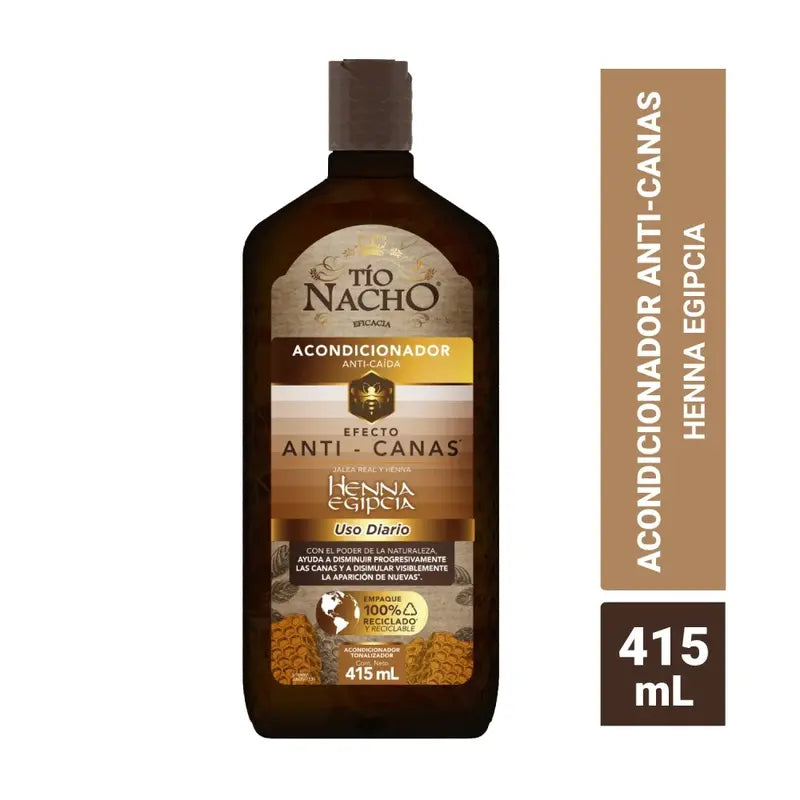 Tío Nacho Acondicionador Anti caída , Anti Canas 415 ml