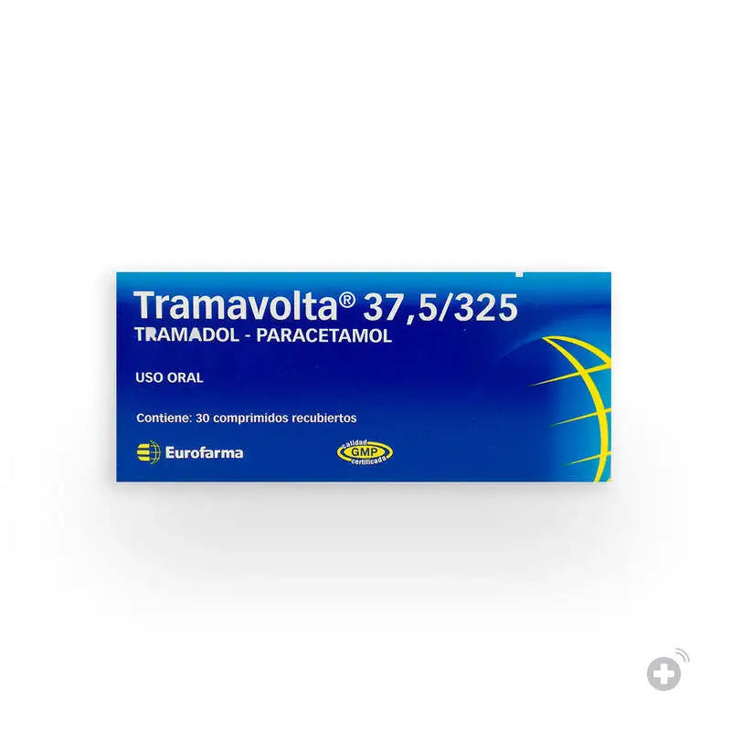 Tramavolta 37,5mg/325 mg 30 Comprimidos Recubiertos