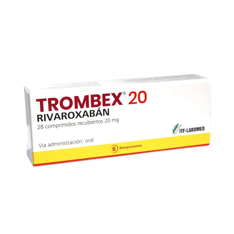 Trombex 20 mg 28 comprimidos recubiertos