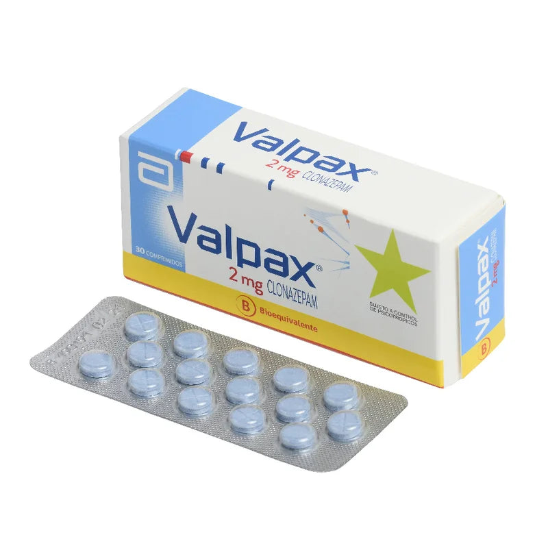 Valpax 2mg 30 Comprimidos