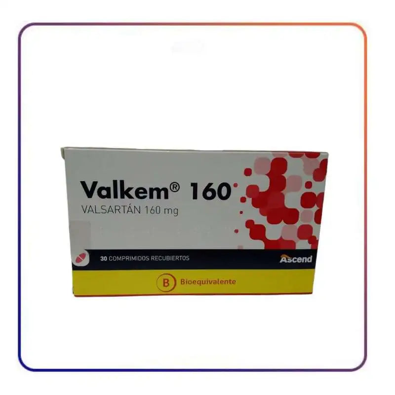 valkem 160 mg 30 comprimido recubiertos