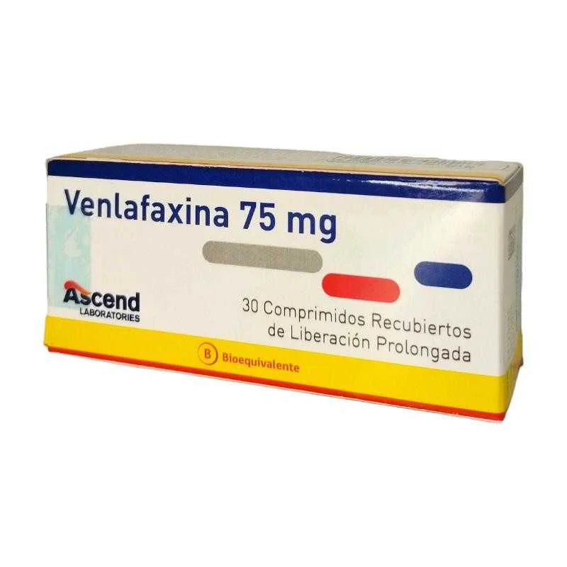 Venlafaxina 75mg 30 comprimidos