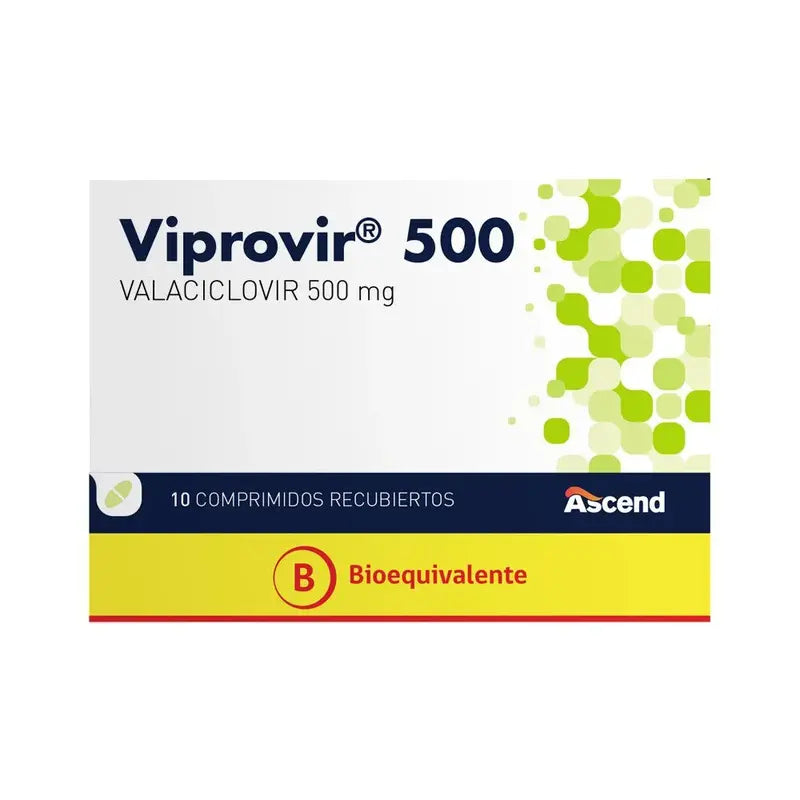 Viprovir 500mg 10 Comprimidos Recubiertos