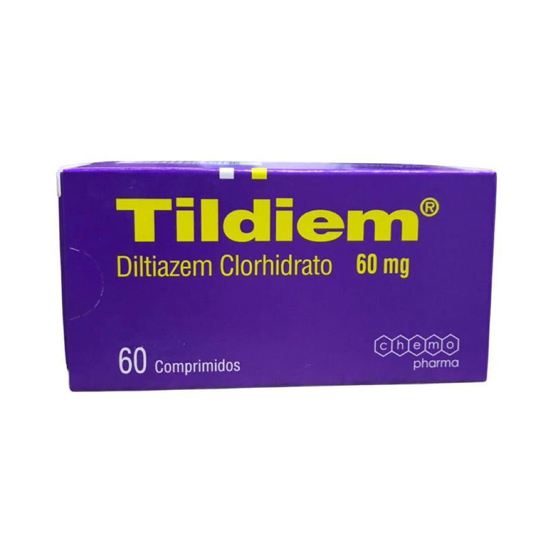 Tildiem 60mg 60 Comprimidos