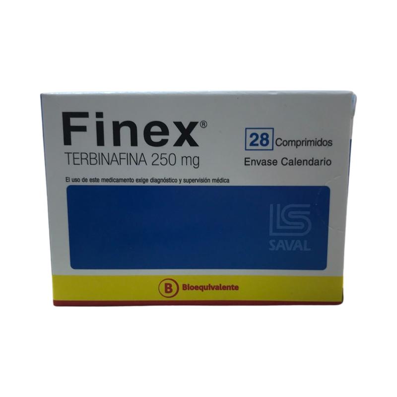 Finex 250mg 28 Comprimidos recubiertos