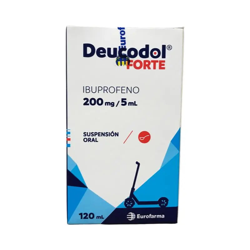 Deucodol forte 200mg/5ml suspensión oral