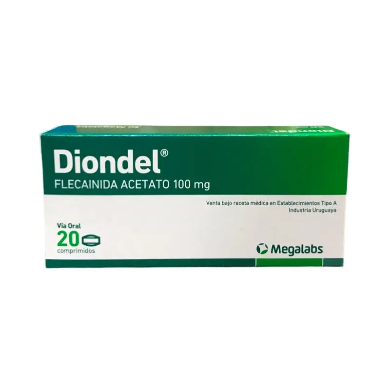 Diondel 100mg 20 Comprimidos