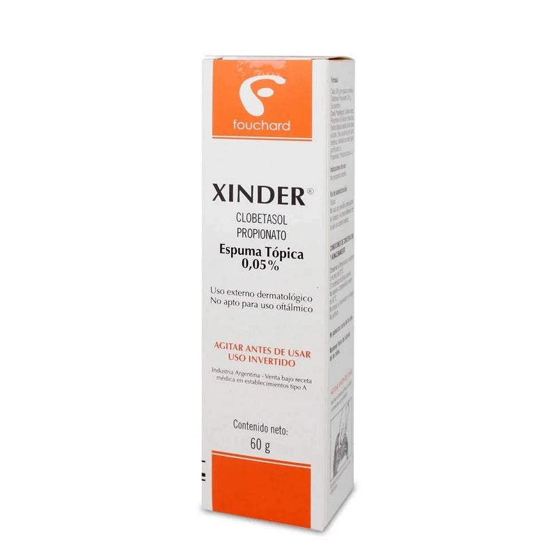 Xinder Espuma Tópica 0,05% 60gr