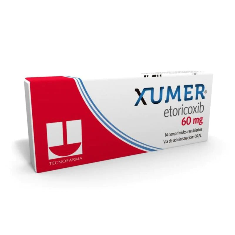 Xumer 60mg 14 Comprimidos recubiertos