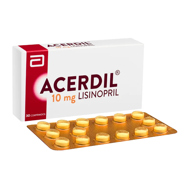 Acerdil 10mg 30 Comprimidos