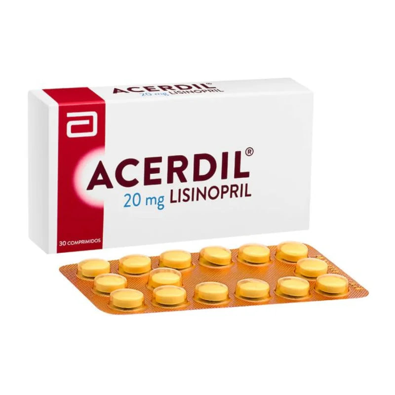 Acerdil 20mg 30 Comprimidos