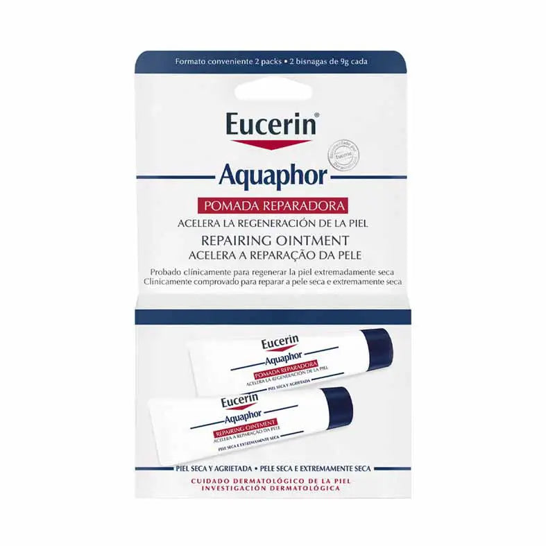 Eucerin Pack x2 Aquaphor Pomada Reparadora 10ml