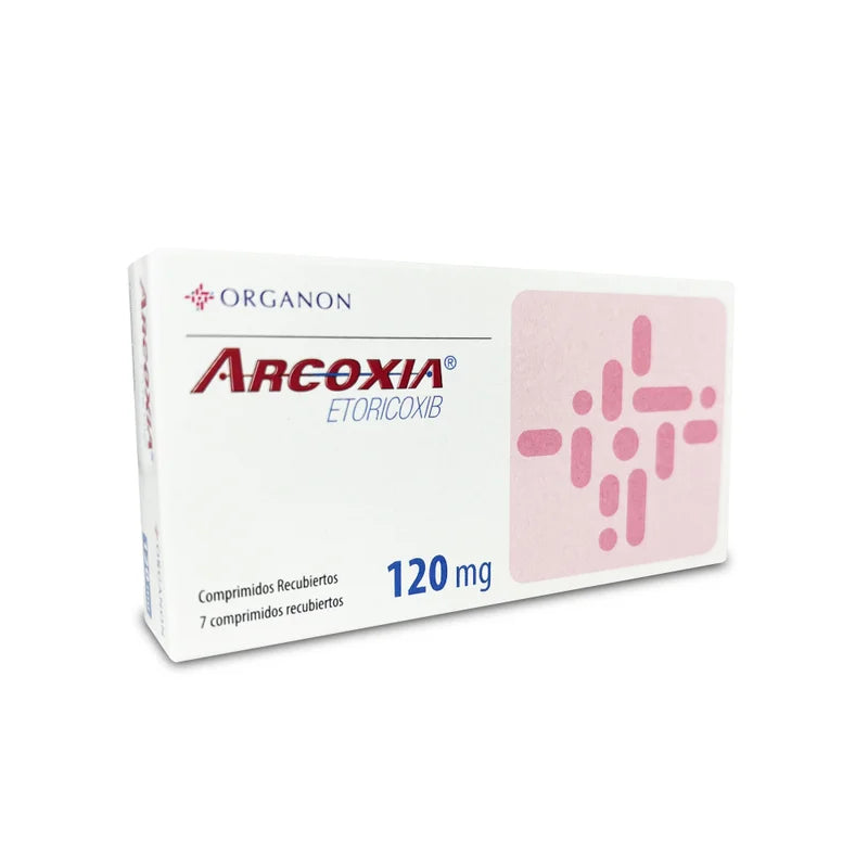 Arcoxia 120mg 7 Comprimidos recubiertos