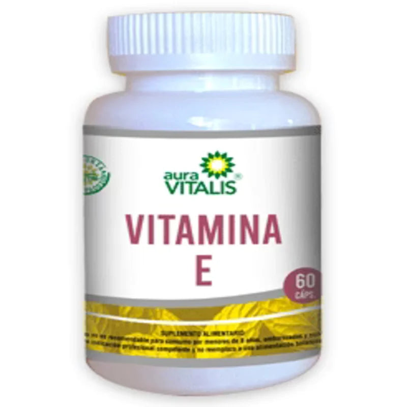 Aura vitalis vitamina E 60 cápsulas