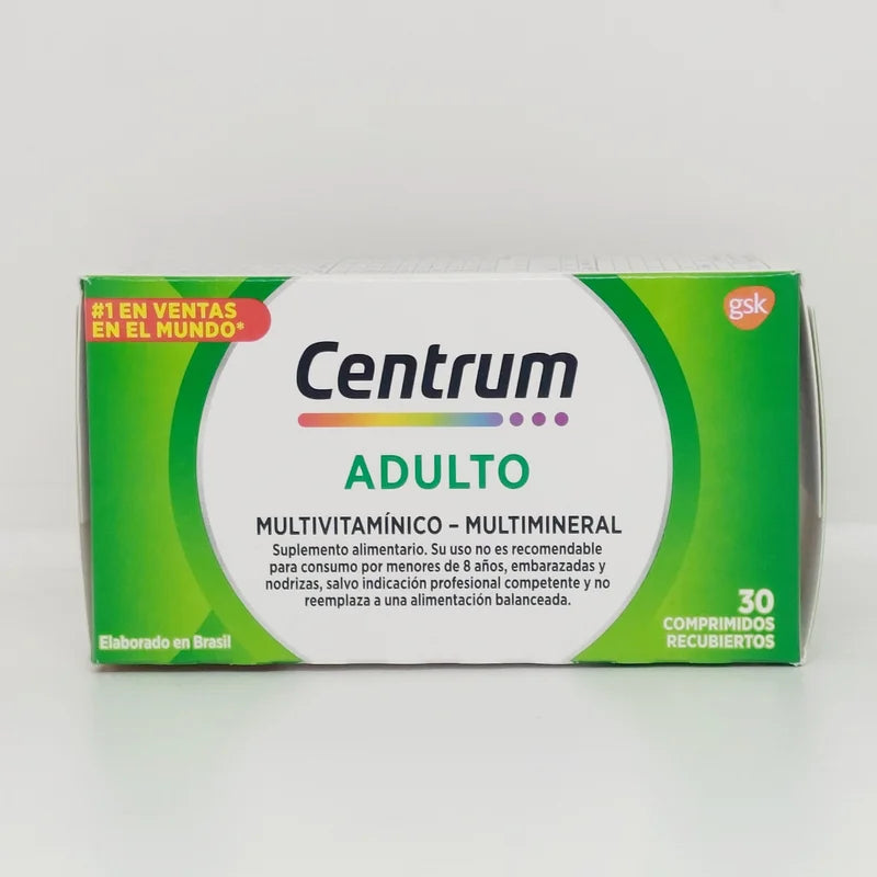 Centrum Adulto 30 Comprimidos recubiertos