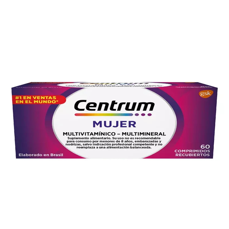 Centrum Mujer 60 Comprimidos Recubiertos