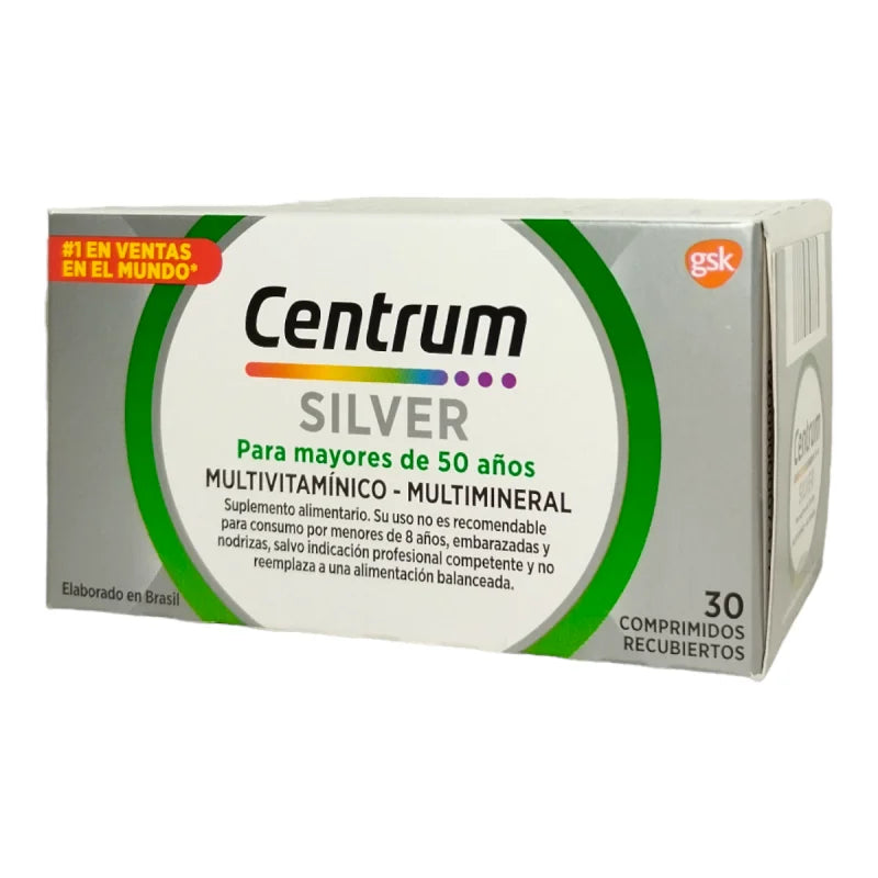 Centrum Silver 30 Comprimidos Recubiertos