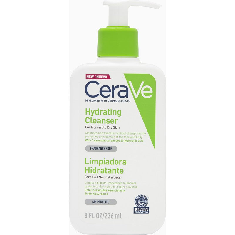 Cerave Limpiadora Hidrante 236ml