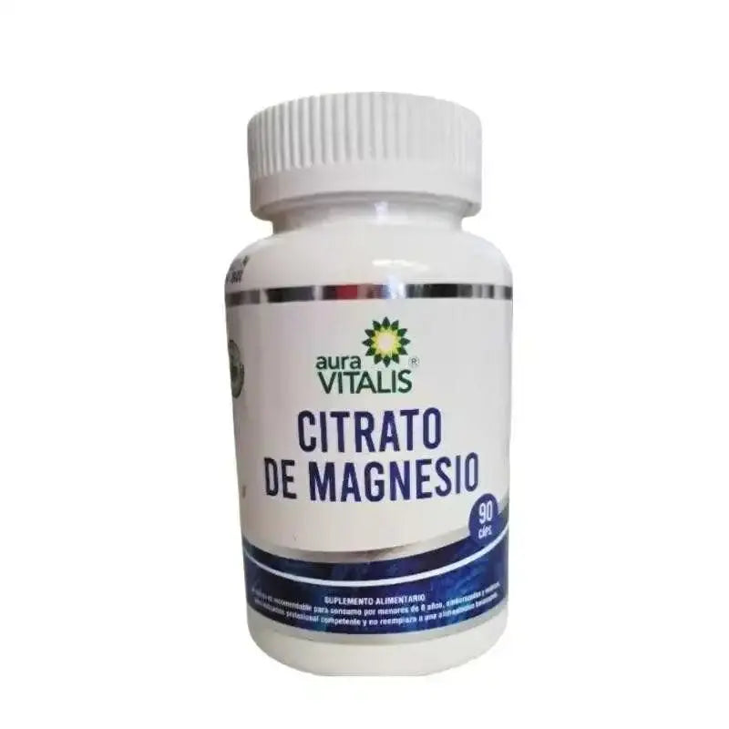 Citrato De Magnesio Aura Vitalis 90 Cápsulas