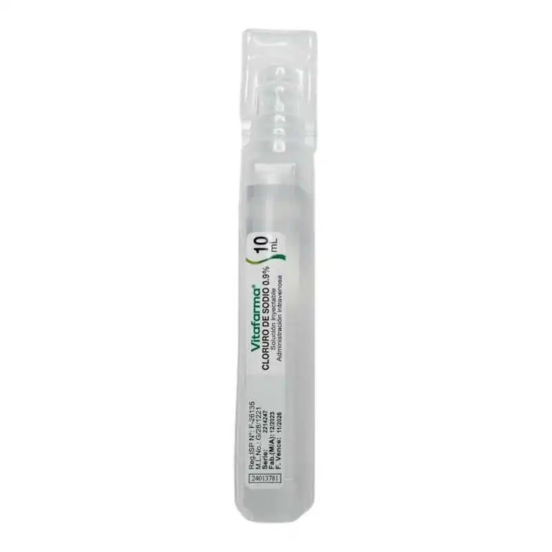 Cloruro De Sodio Solución Inyectable 0,9% 10ml