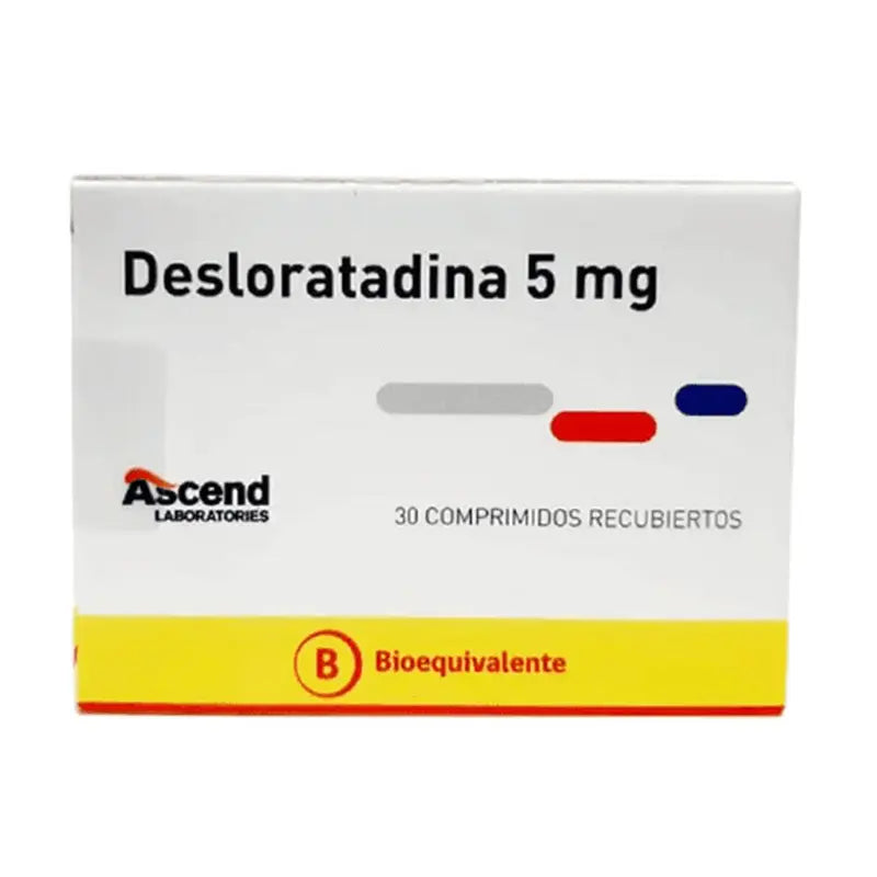 Desloratadina 5mg 30 Comprimidos Recubiertos