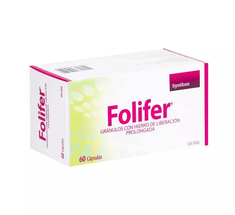 Folifer 60 Cápsulas