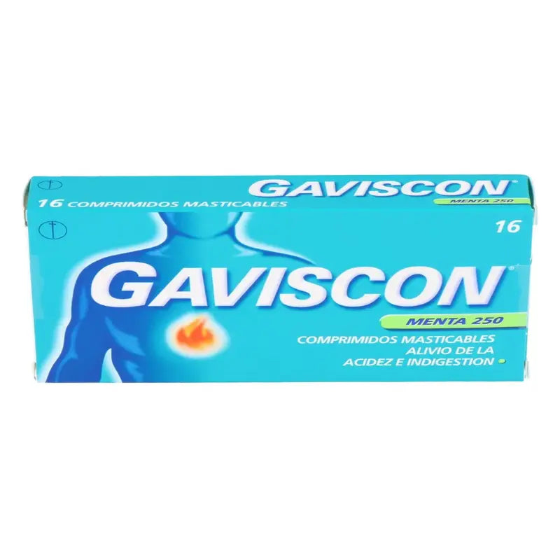 Gaviscon Sabor Menta 16 Comprimidos Masticables